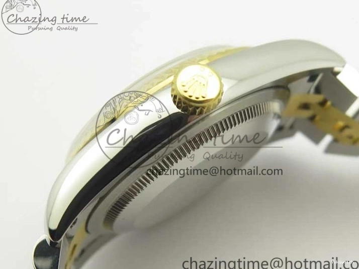 YG Stick Silver Bracelet on SS 126233 Markers ARF Jubilee Dial SS DateJust Best Edition 36 YG 1:1 SH3135 0505